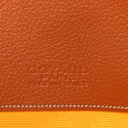 Goyard Goyardine Senat Pochette MM Black Gold 6 of 8