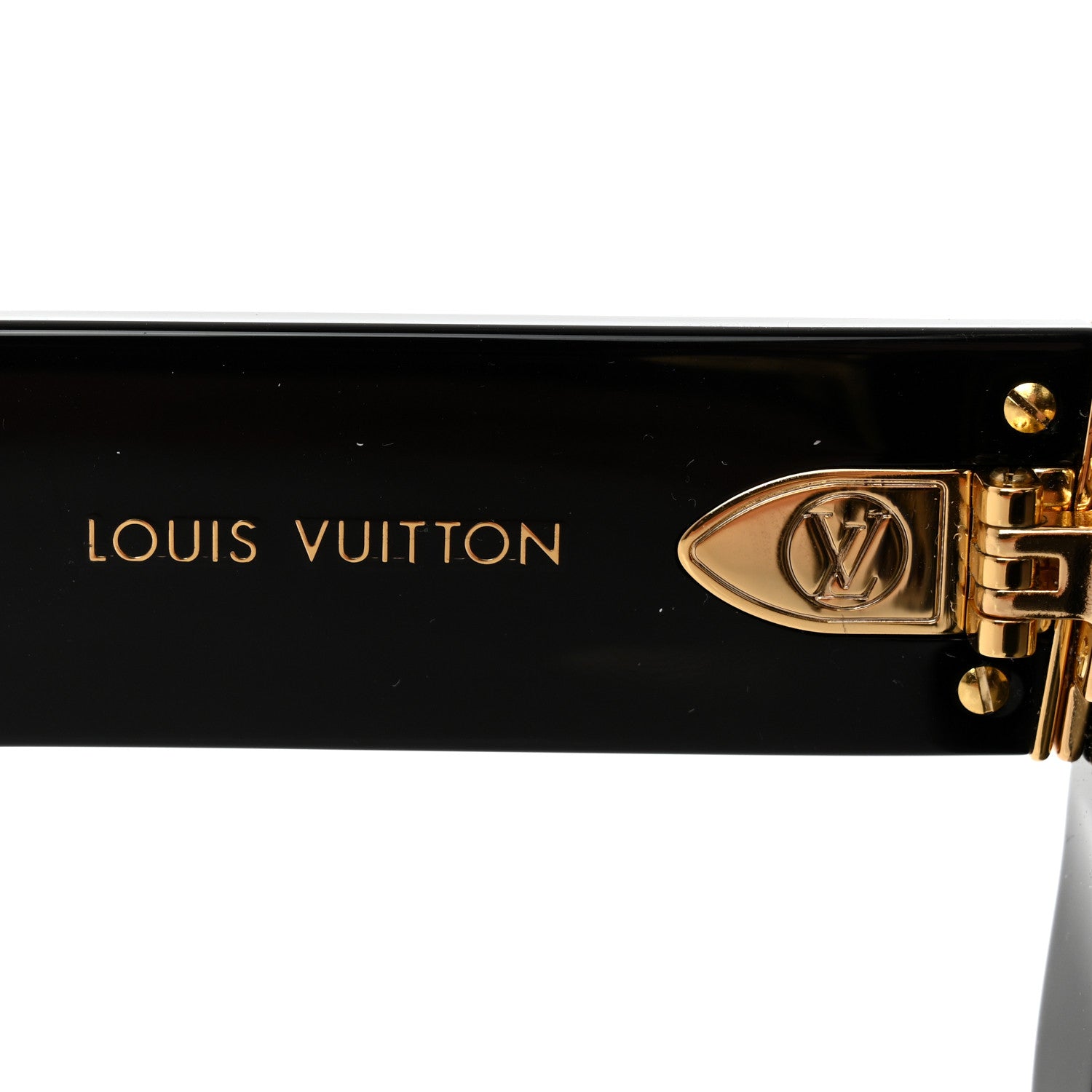 Louis Vuitton Square LV Empreinte Square Sunglasses Z1611W Black 5 of 7
