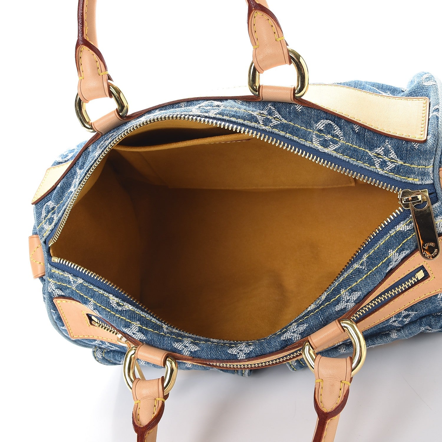 Louis Vuitton Monogram Denim Neo Speedy Blue 5 of 7