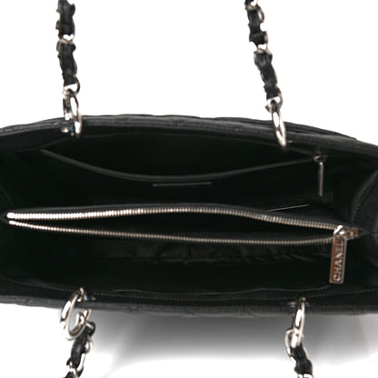 Chanel Caviar Quilted Grand Shopping Tote GST Black 5 of 9