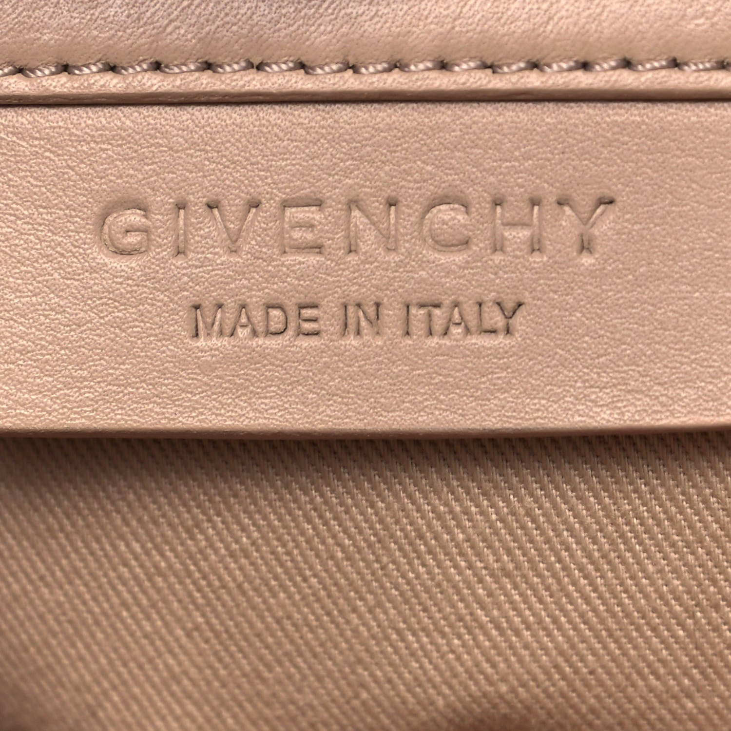 Givenchy Shiny Lord Calfskin Medium Antigona Dark Beige 6 of 11
