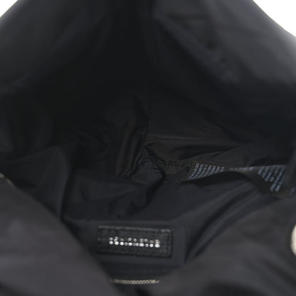 Balenciaga Nylon Mini Monaco Chain Shoulder Bag Black 5 of 10