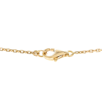Van Cleef & Arpels 18K Yellow Gold Black Onyx Vintage Alhambra Pendant Necklace 5 of 6