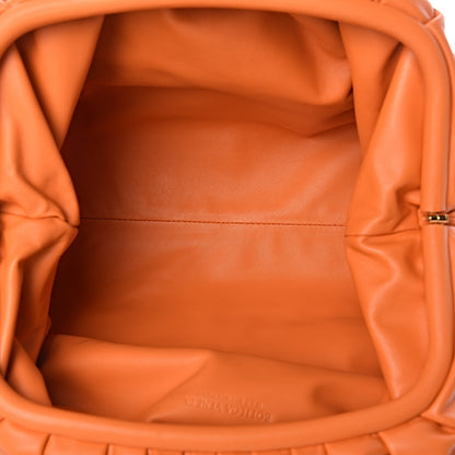 Bottega Veneta Smooth Butter Calf The Pouch Oversized Clutch Light Orange 5 of 9