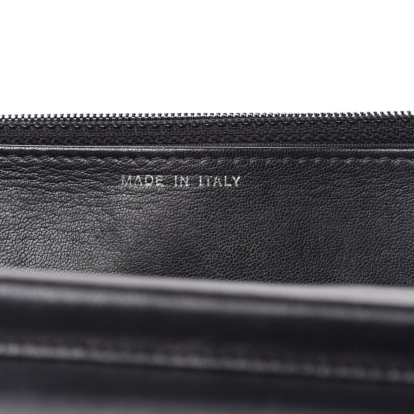Lambskin Quilted Boy Wallet On Chain WOC Black