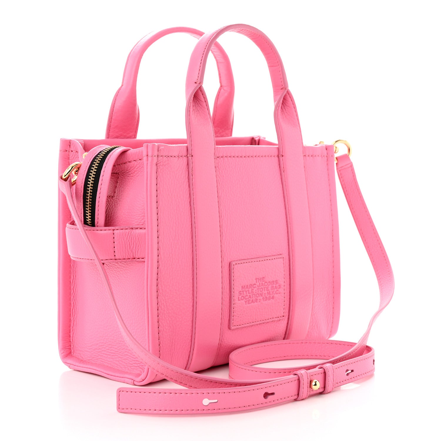 Marc Jacobs Grained Calfskin Small The Tote Bag Morning Glory 3 of 11