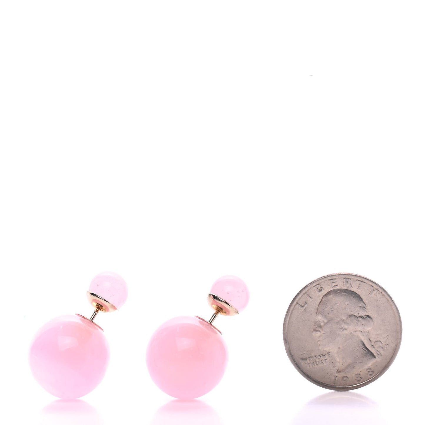 Mise En Dior Tribal Earrings Pink