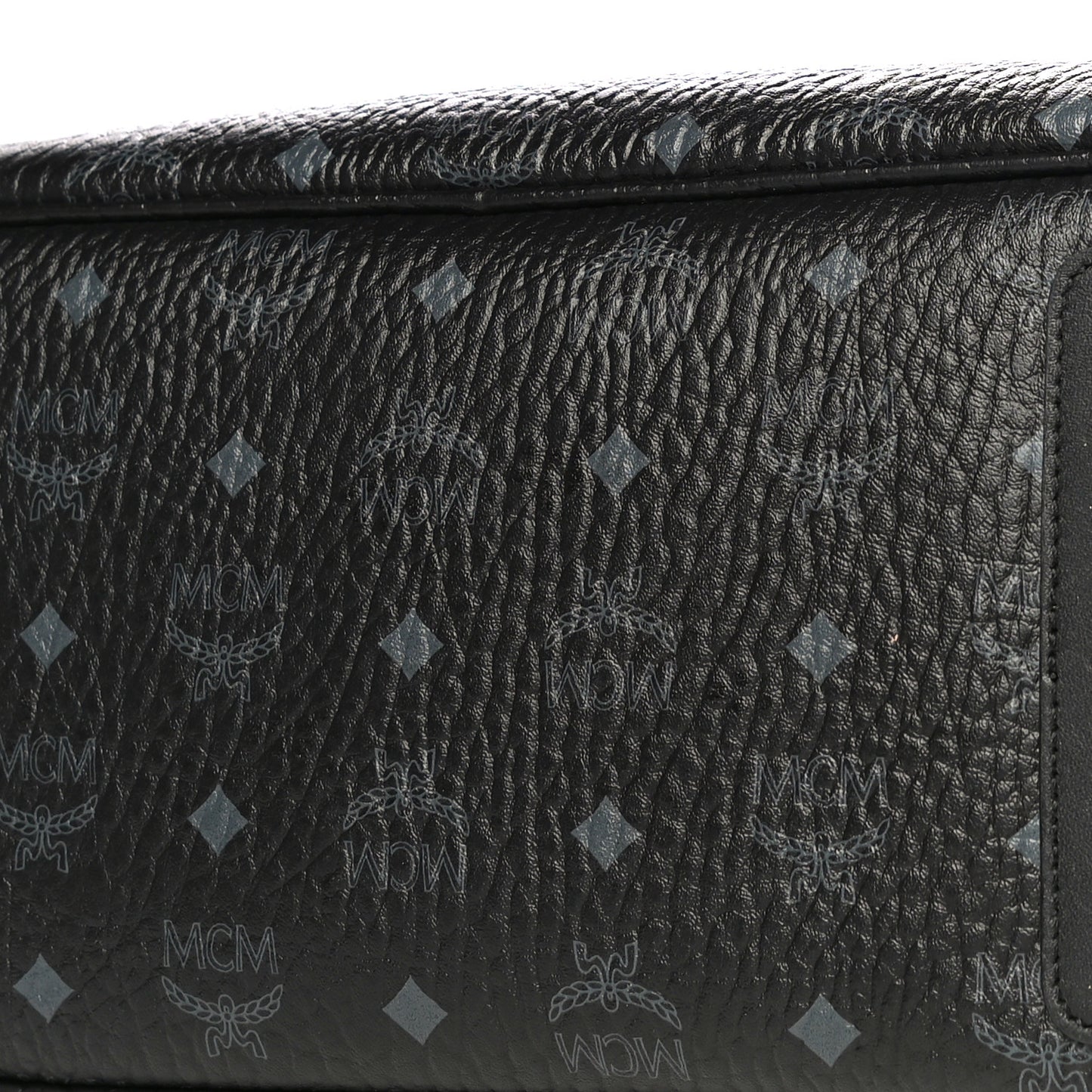 Visetos Medium Reversible Shopper Tote Black