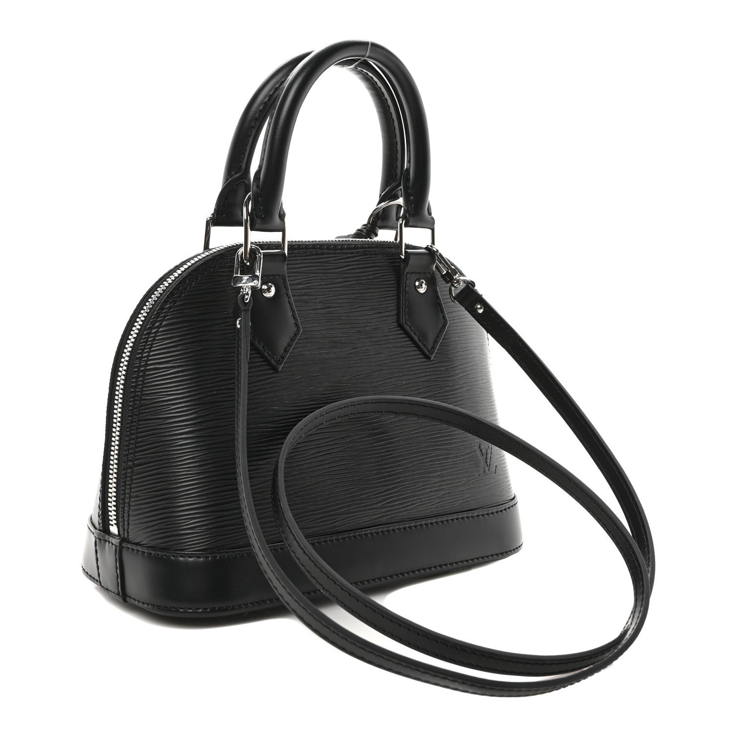 Louis Vuitton Epi Alma BB Black 3 of 9