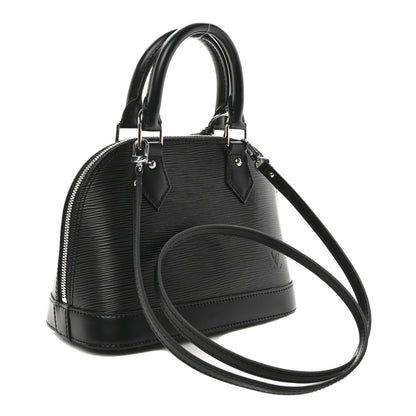 Louis Vuitton Epi Alma BB Black 3 of 9