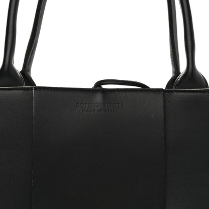 Bottega Veneta Nappa Maxi Intrecciato Arco Tote Black White 13 of 15