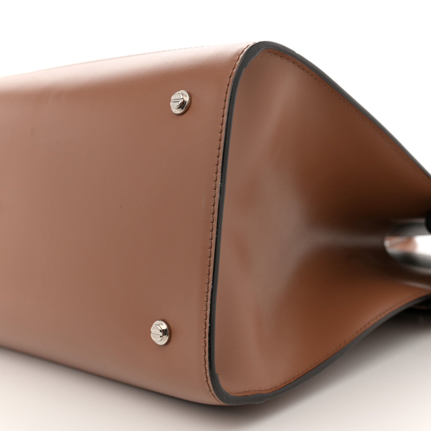 Givenchy Smooth Calfskin Medium Horizon Satchel Caramel 9 of 12