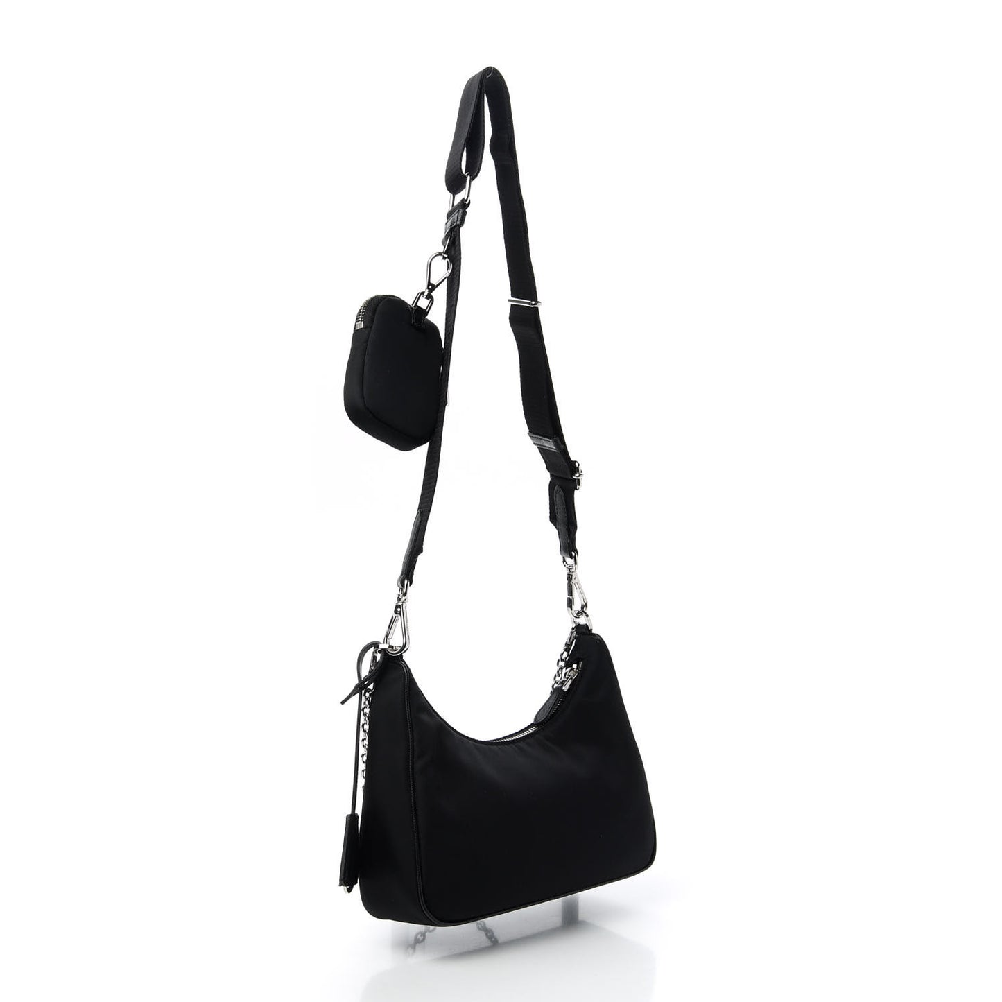 Nylon Re-Edition 2005 Shoulder Bag Black