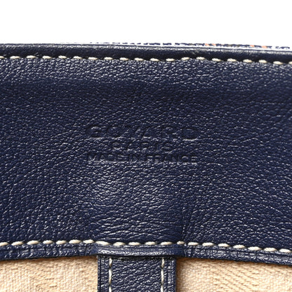 Goyard Goyardine Voltaire III Tote Navy 7 of 10
