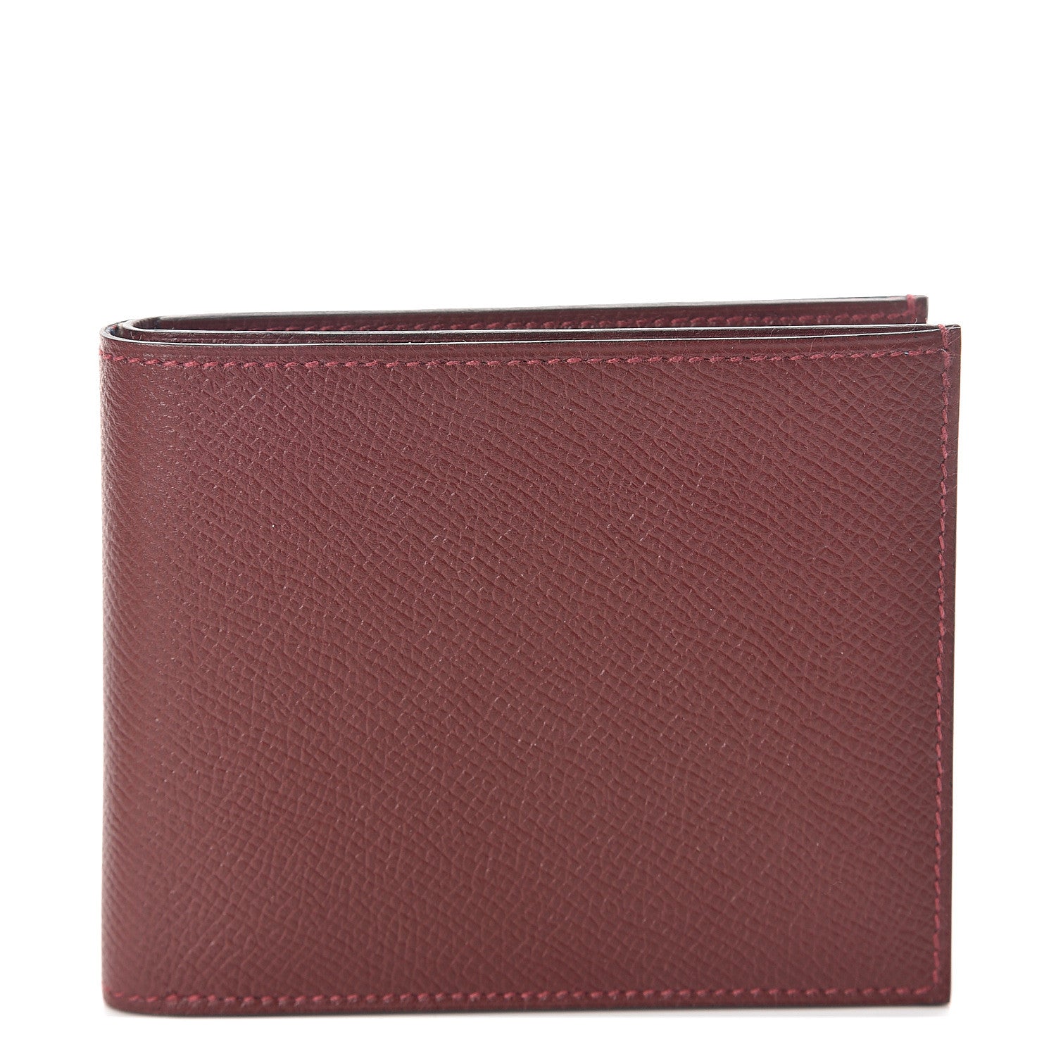 Hermes Epsom MC2 Copernic Compact Wallet Rouge H 1 of 5