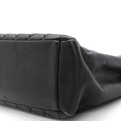 Chanel Caviar Quilted Grand Shopping Tote GST Black 11 of 13