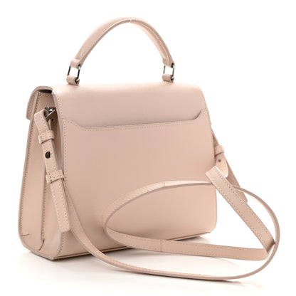 Saint Laurent Grain de Poudre Mini Classic Monogram Cassandra Top Handle Marble Pink 3 of 9