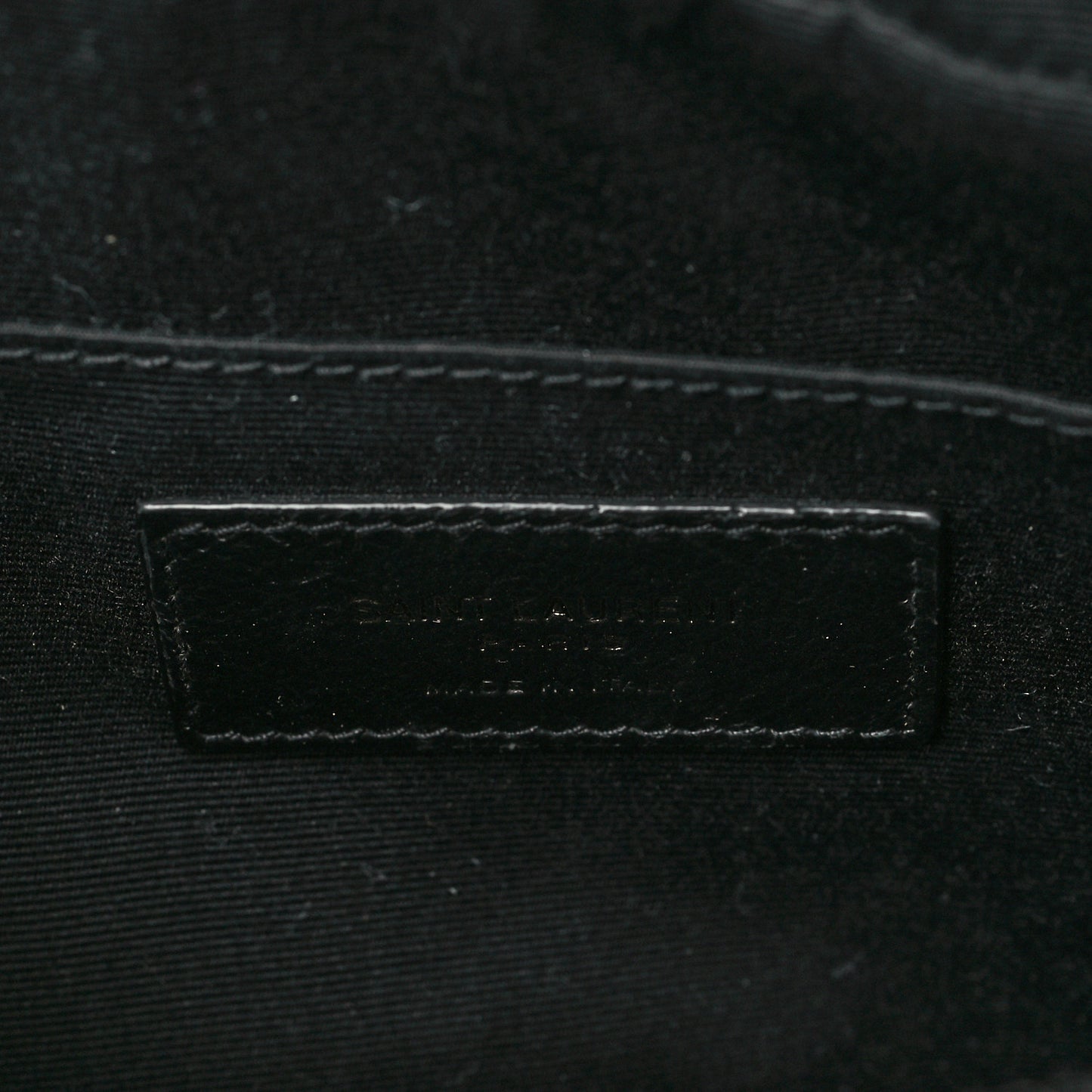 Calfskin Matelasse Monogram Lou Camera Bag Black