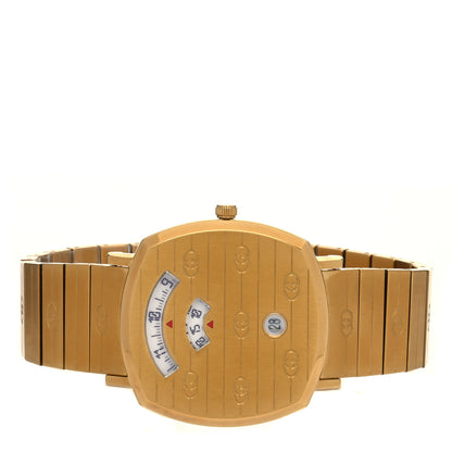 Gucci Stainless Steel 38mm Grip Quartz Watch Gold 2 of 4