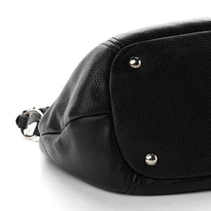 Prada Vitello Daino Hobo Black 7 of 8