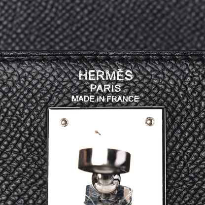 Hermes Epsom Kelly Sellier 28 Black 5 of 7