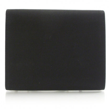 Prada Nylon Leather Tri-fold Wallet Black 2 of 8