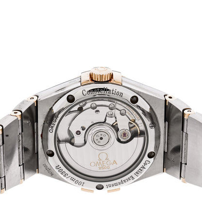 Omega Stainless Steel 18K Yellow Gold 35mm Constellation Quartz Watch 123.20.35.20.02.002 4 of 4