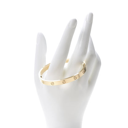 Cartier 18K Yellow Gold LOVE Bracelet 17 2 of 7
