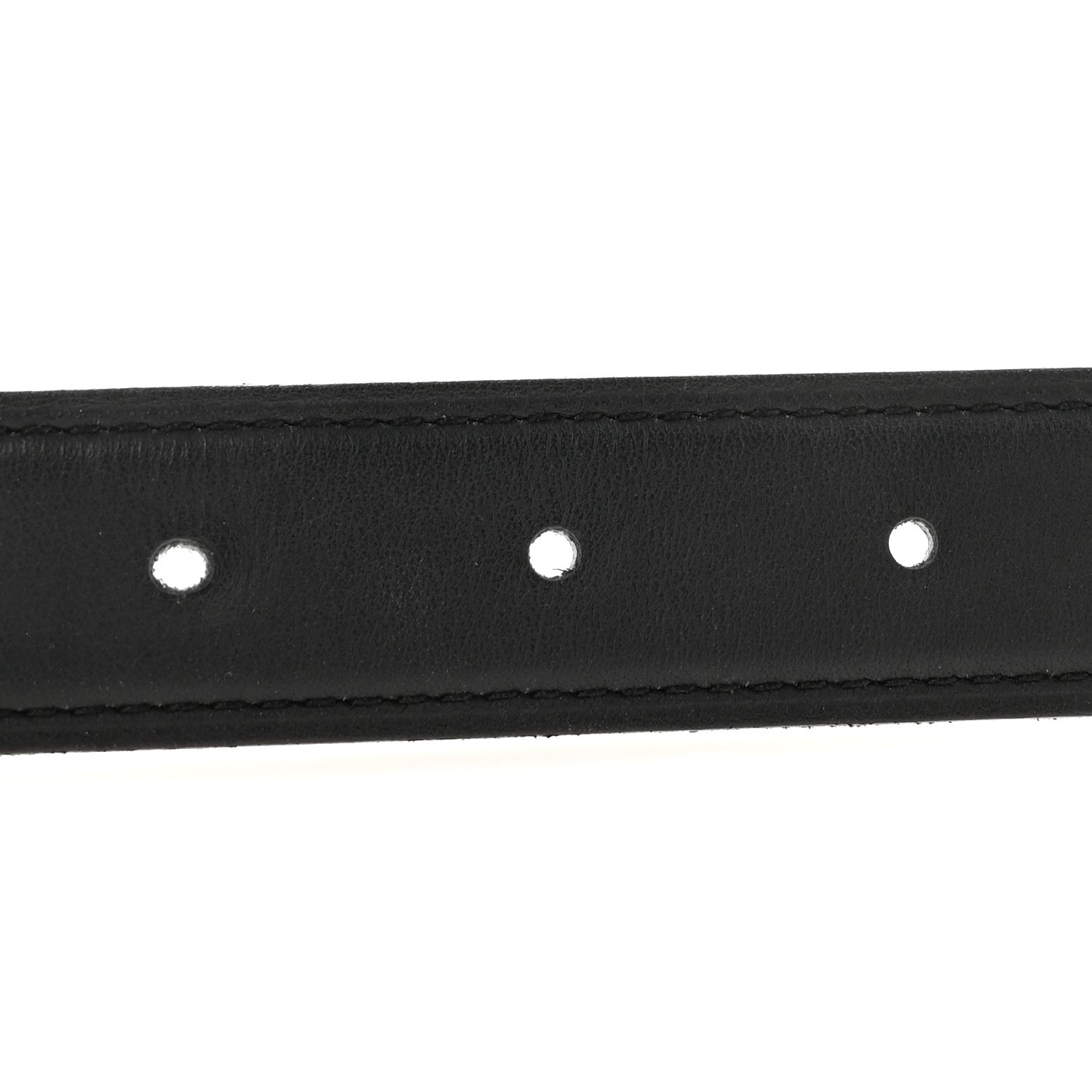 Hermes Swift Epsom 24mm Mini H Belt 75 Black Etoupe 4 of 6