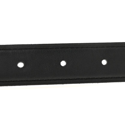 Hermes Swift Epsom 24mm Mini H Belt 75 Black Etoupe 4 of 6