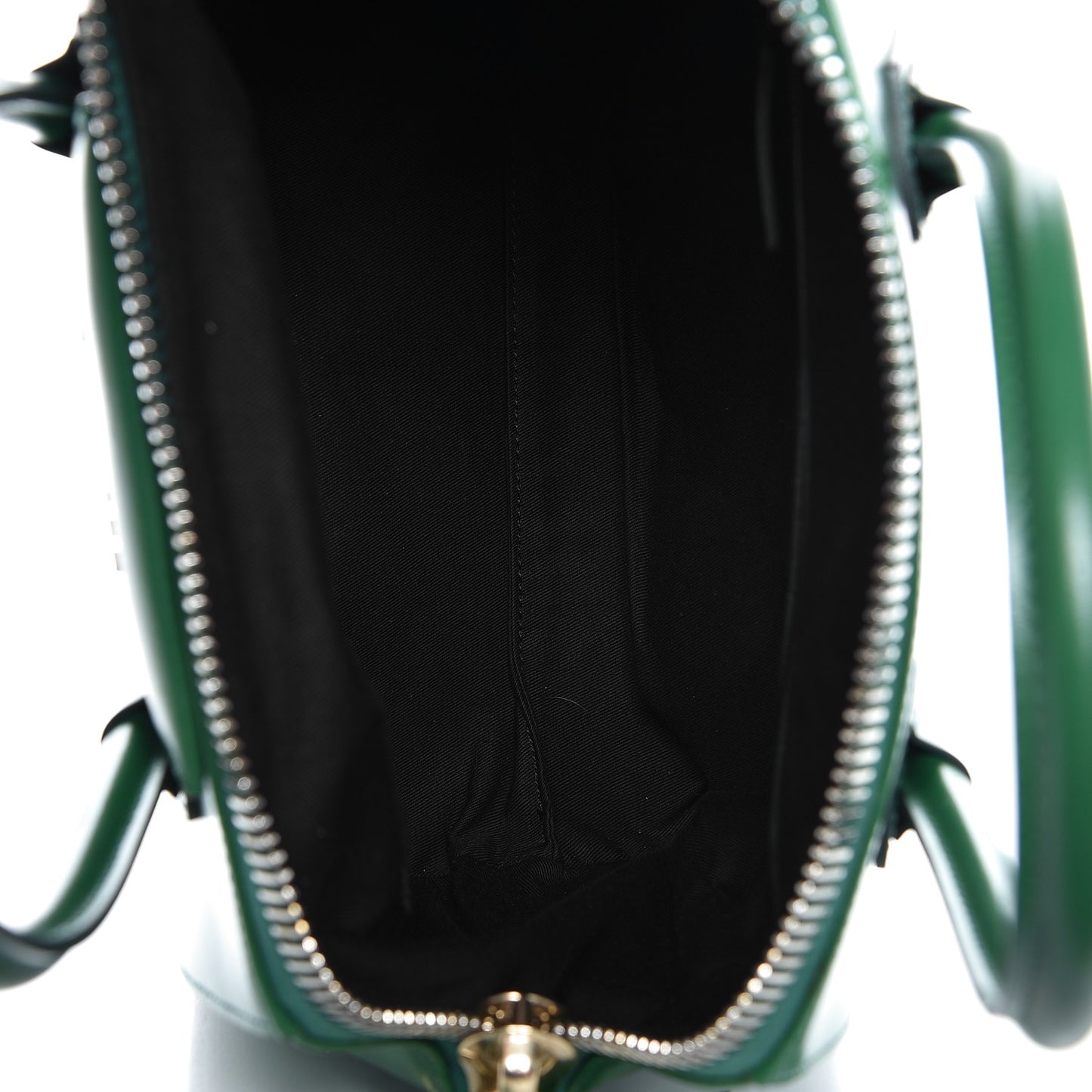 Shiny Lord Calfskin Small Antigona Emerald