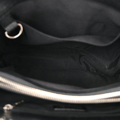 Chanel Caviar Quilted Grand Shopping Tote GST Black 5 of 11