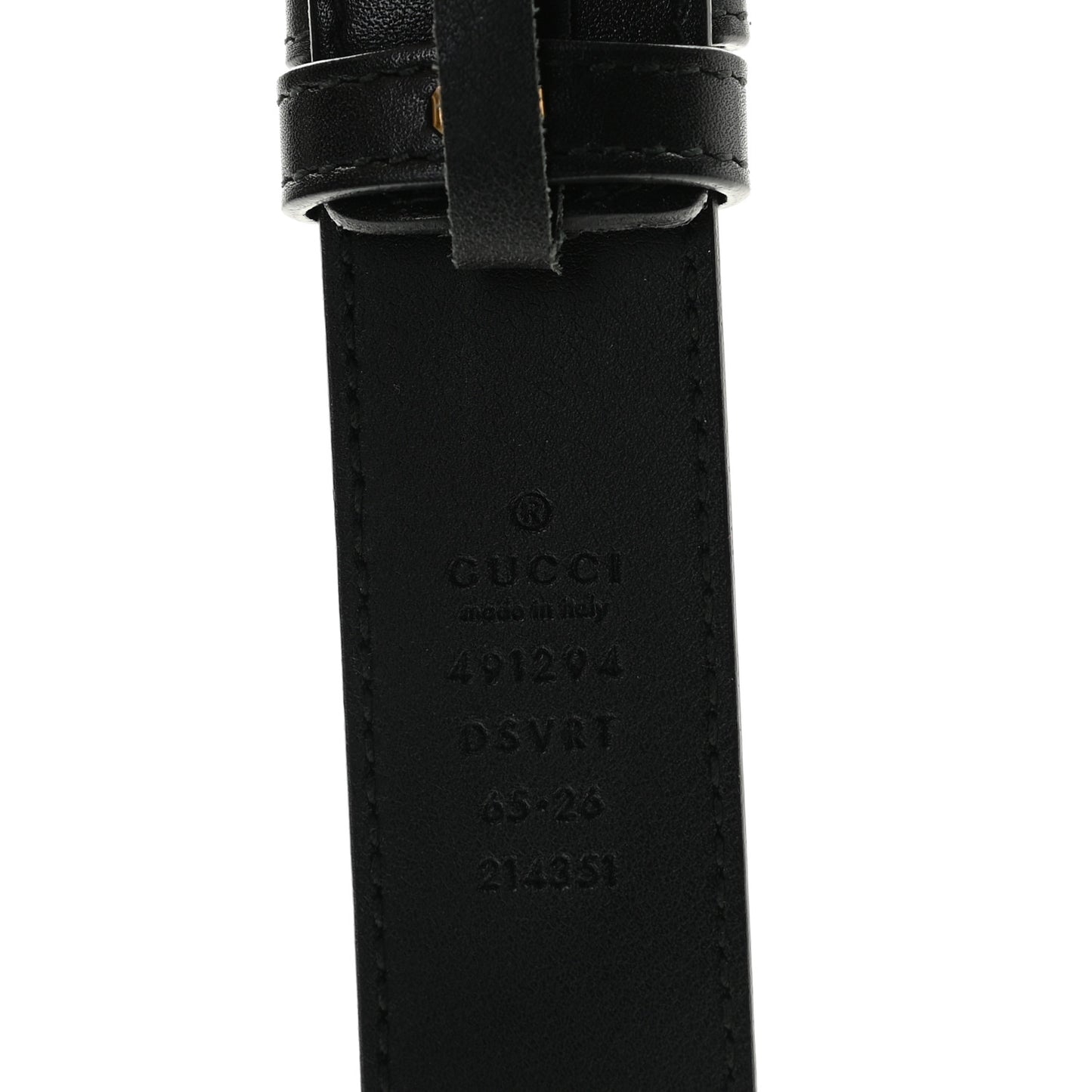 Calfskin Matelasse GG Marmont Belt Bag 65 26 Black