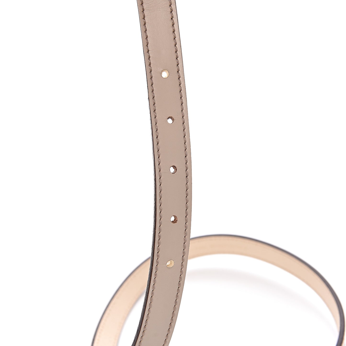 Calfskin Interlocking G 20mm Belt 75 30 Off White