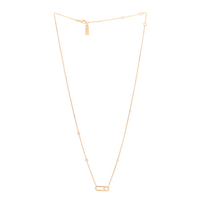 Messika 18K Yellow Gold Diamond Move Uno Necklace 3 of 5