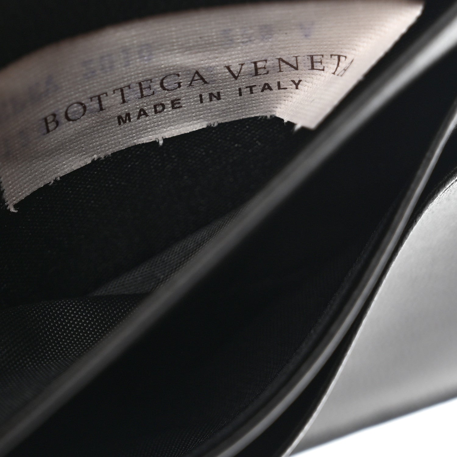 Bottega Veneta Intrecciato Bi-Fold Money Clip Wallet Black 7 of 8