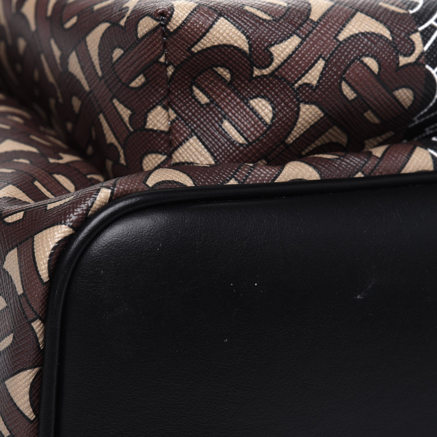 Burberry E-Canvas Monogram Stripe Backpack Bridle Brown 8 of 12