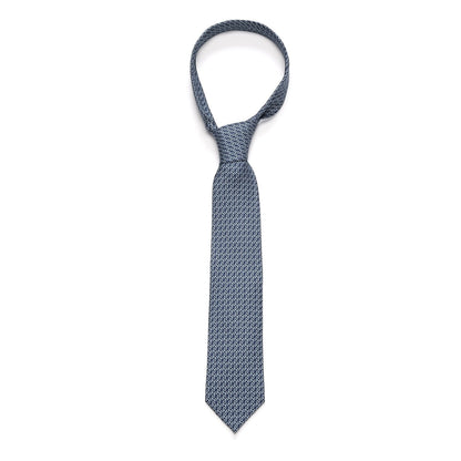 Hermes Mens Silk Printed Heraklion Neck Tie 1 of 5