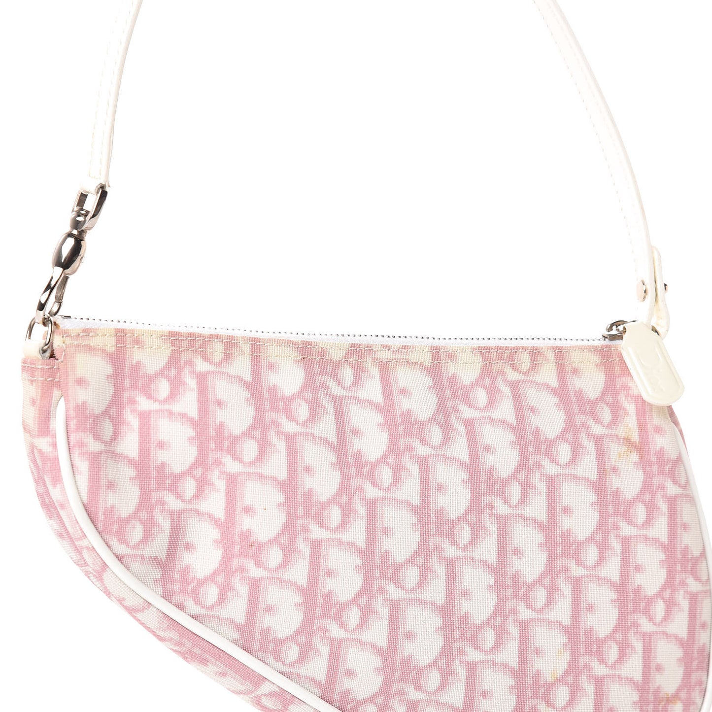 Monogram Mini Saddle Pochette Pink