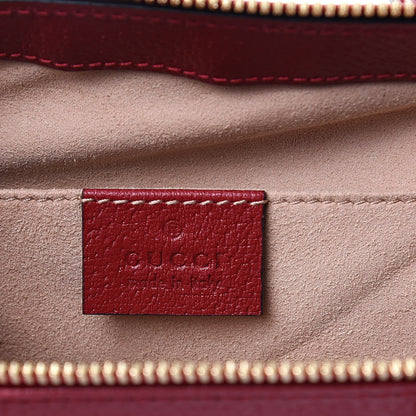 Gucci GG Supreme Monogram Flora Web Small Ophidia Tote Bag Red 6 of 10