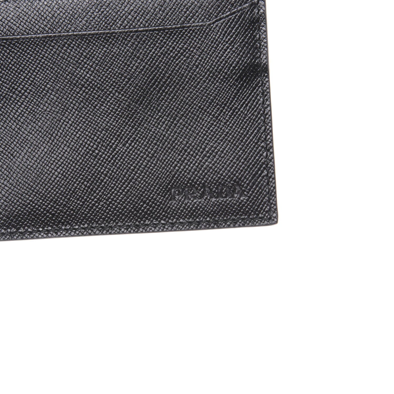 Prada Saffiano Card Holder Black 5 of 6