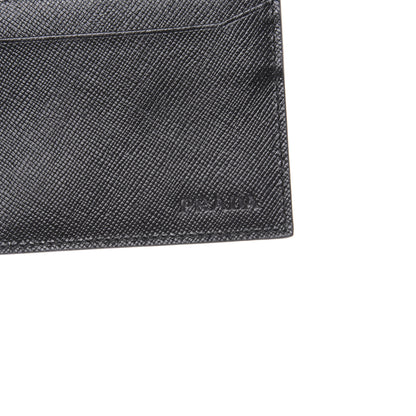 Prada Saffiano Card Holder Black 5 of 6