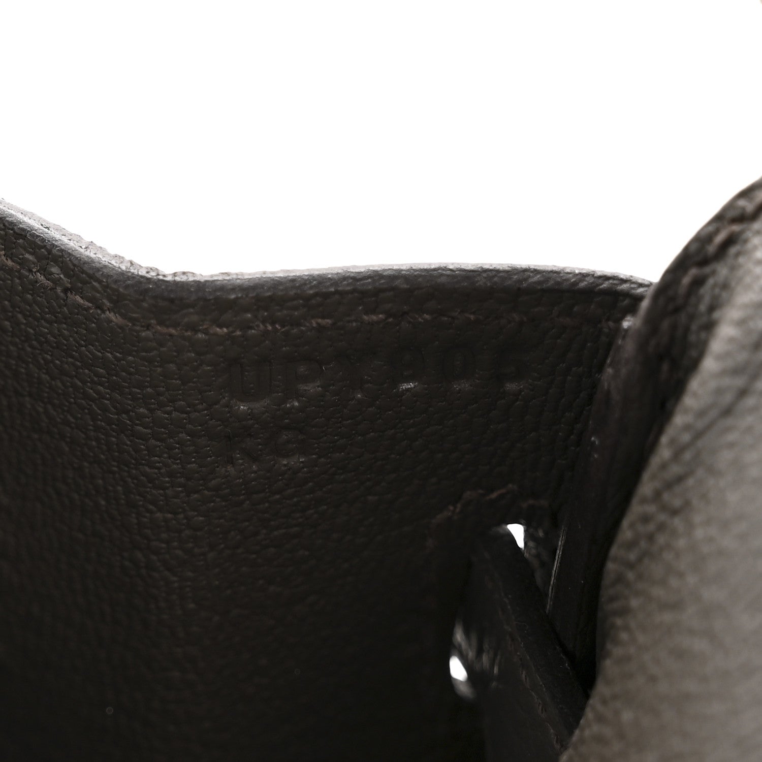 Hermes Togo Birkin 25 Etain 7 of 13