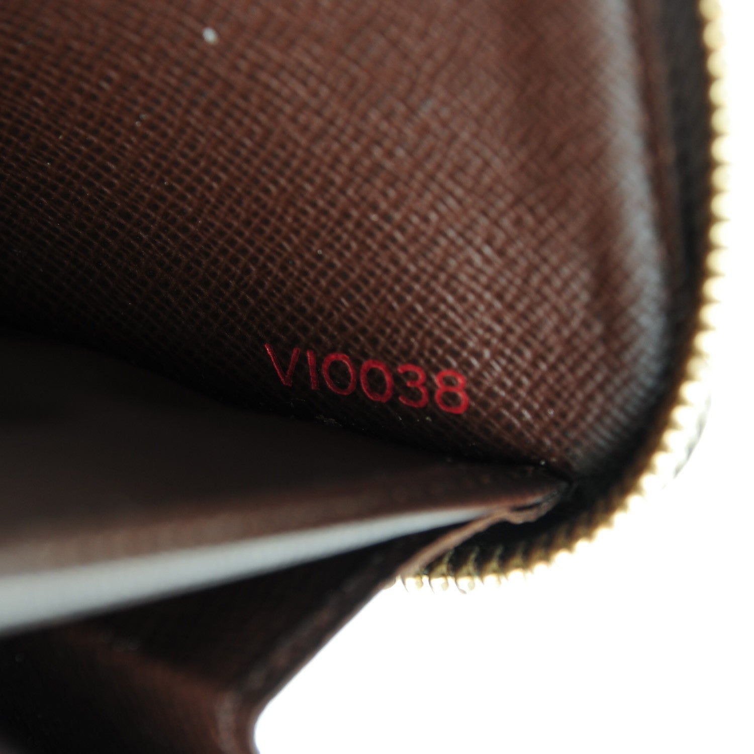 Louis Vuitton Damier Ebene Zippy Wallet 7 of 8