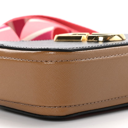 Marc Jacobs MARC JACOBS Saffino Small Snapshot Camera Bag Coral Multi 8 of 9