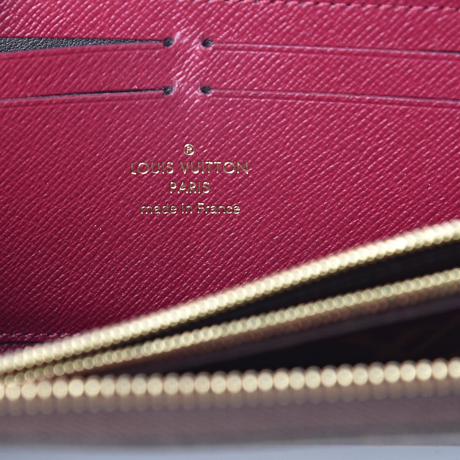 Louis Vuitton Monogram Clemence Wallet Fuchsia 6 of 8
