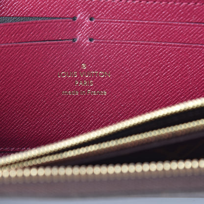 Louis Vuitton Monogram Clemence Wallet Fuchsia 6 of 8