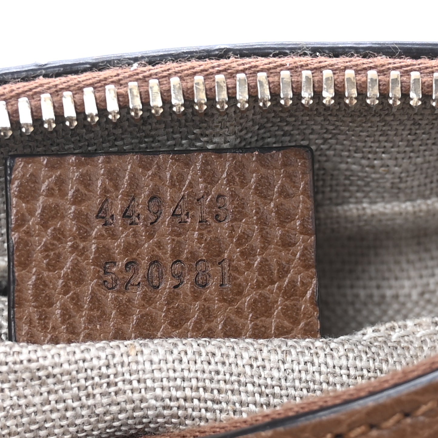 Monogram Mini Bree Messenger Bag Beige Tabacco