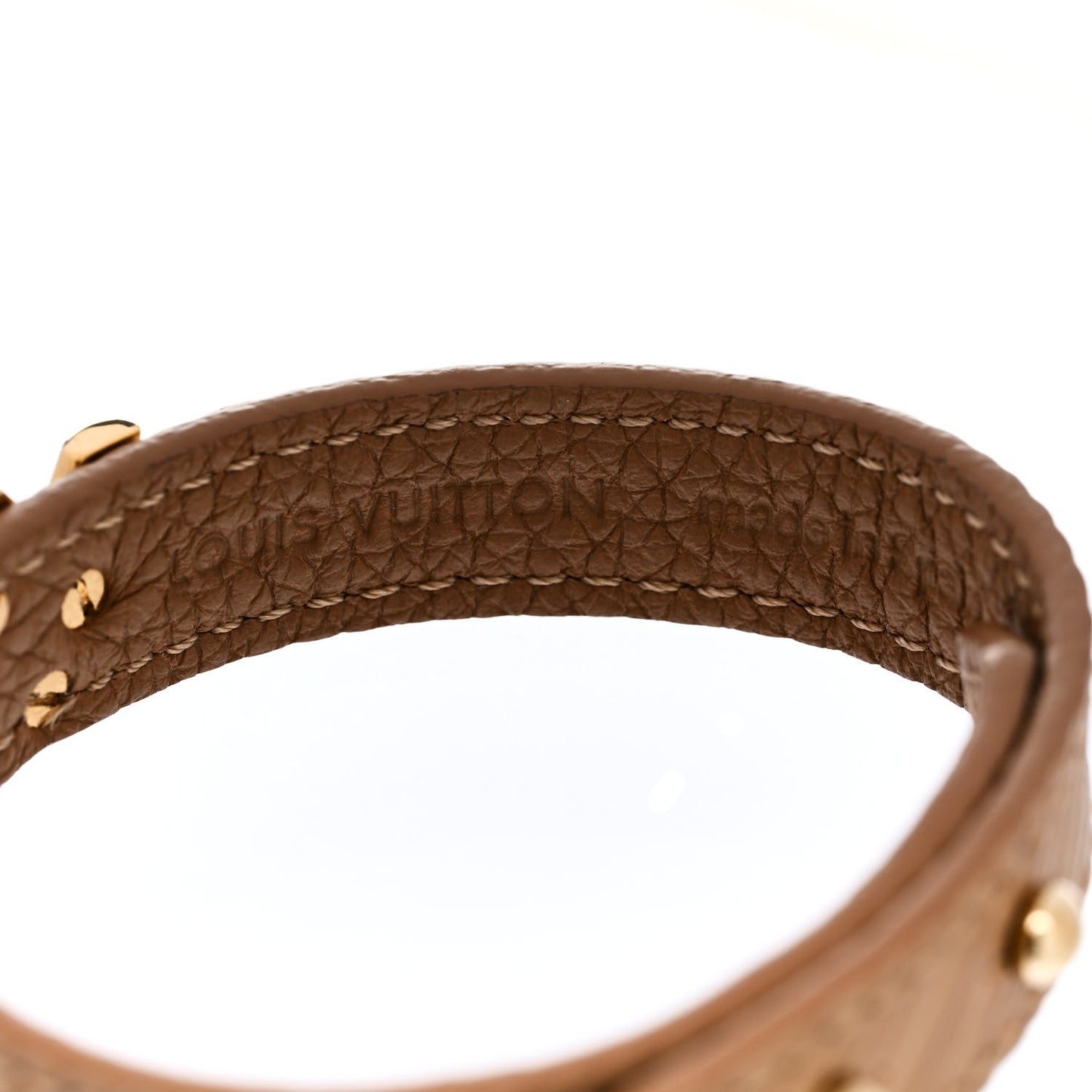 Epi Twist It Bracelet 17 Camel