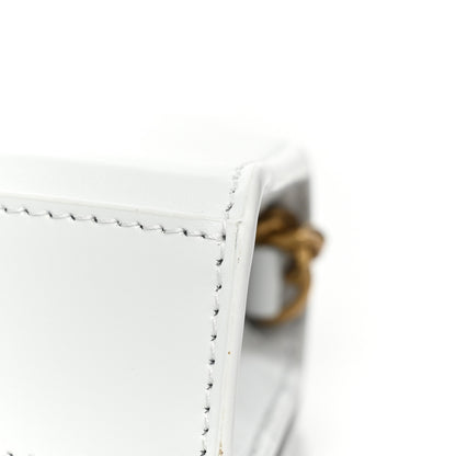 Balenciaga Shiny Box Calfskin Hourglass Chain Bag White 13 of 17